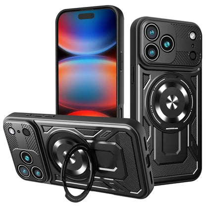 Premium MagSafe Armor Ring Stand iPhone Case