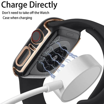 Tempered Glass Cover For Apple Watch Series