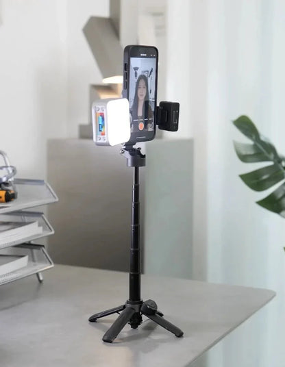 All-in-One Photovlog Mobile Camera for iPhone with Bluetooth Remote