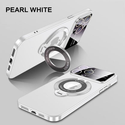 Large Window Folding Stand Holder Magsafe Case for iPhone